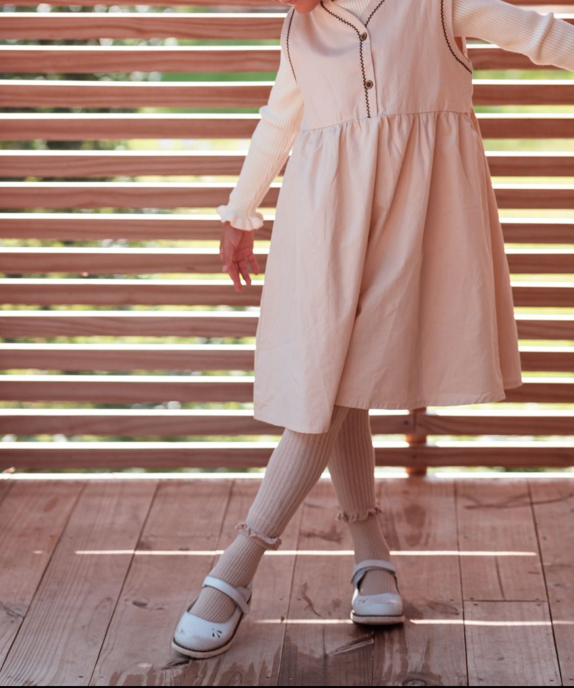 Vestido Jumper Crema
