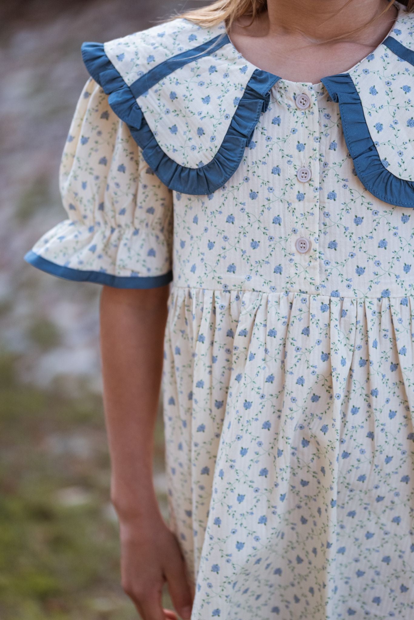 Vestido Vintage Flower
