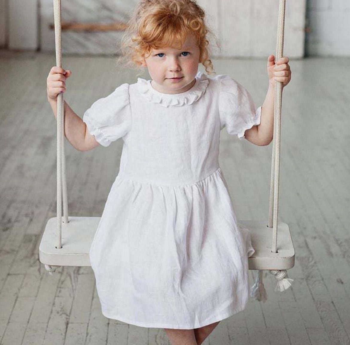 Vestido Lino Blanco