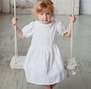 Vestido Lino Blanco