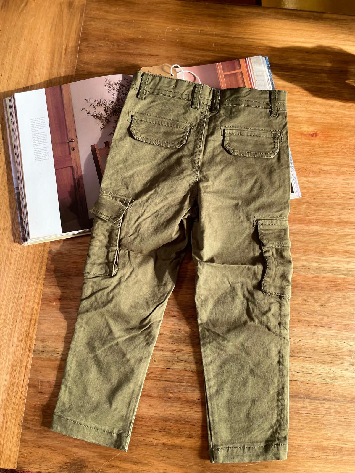 Pantalón Cargo Green