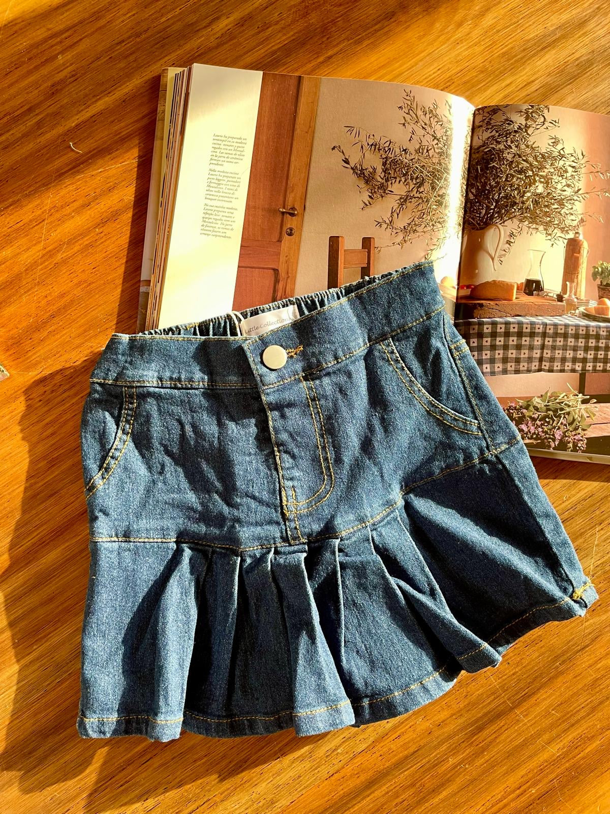 Falda en Denim Star