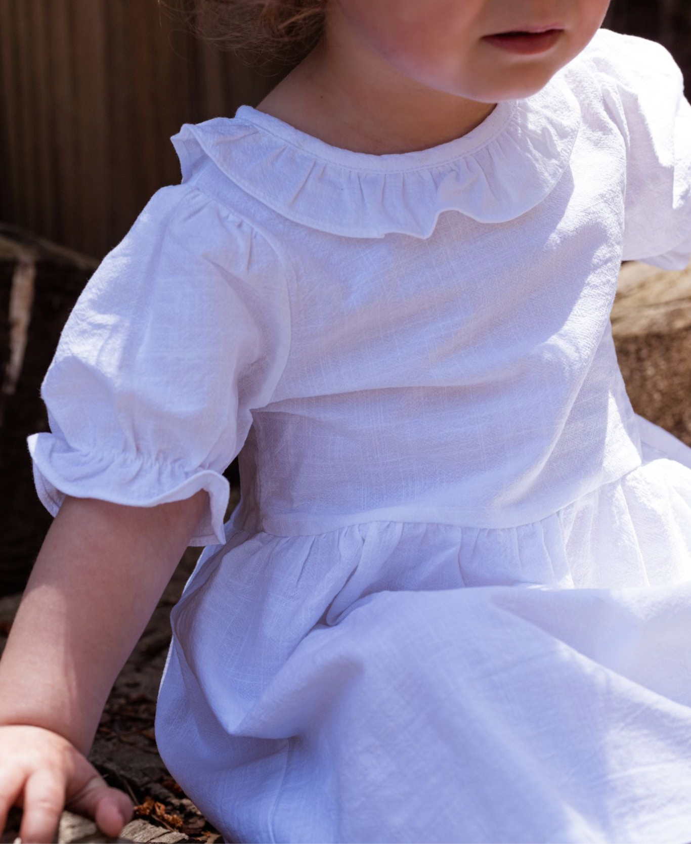 Vestido Lino Blanco