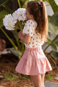 Falda y blusa Little Rose