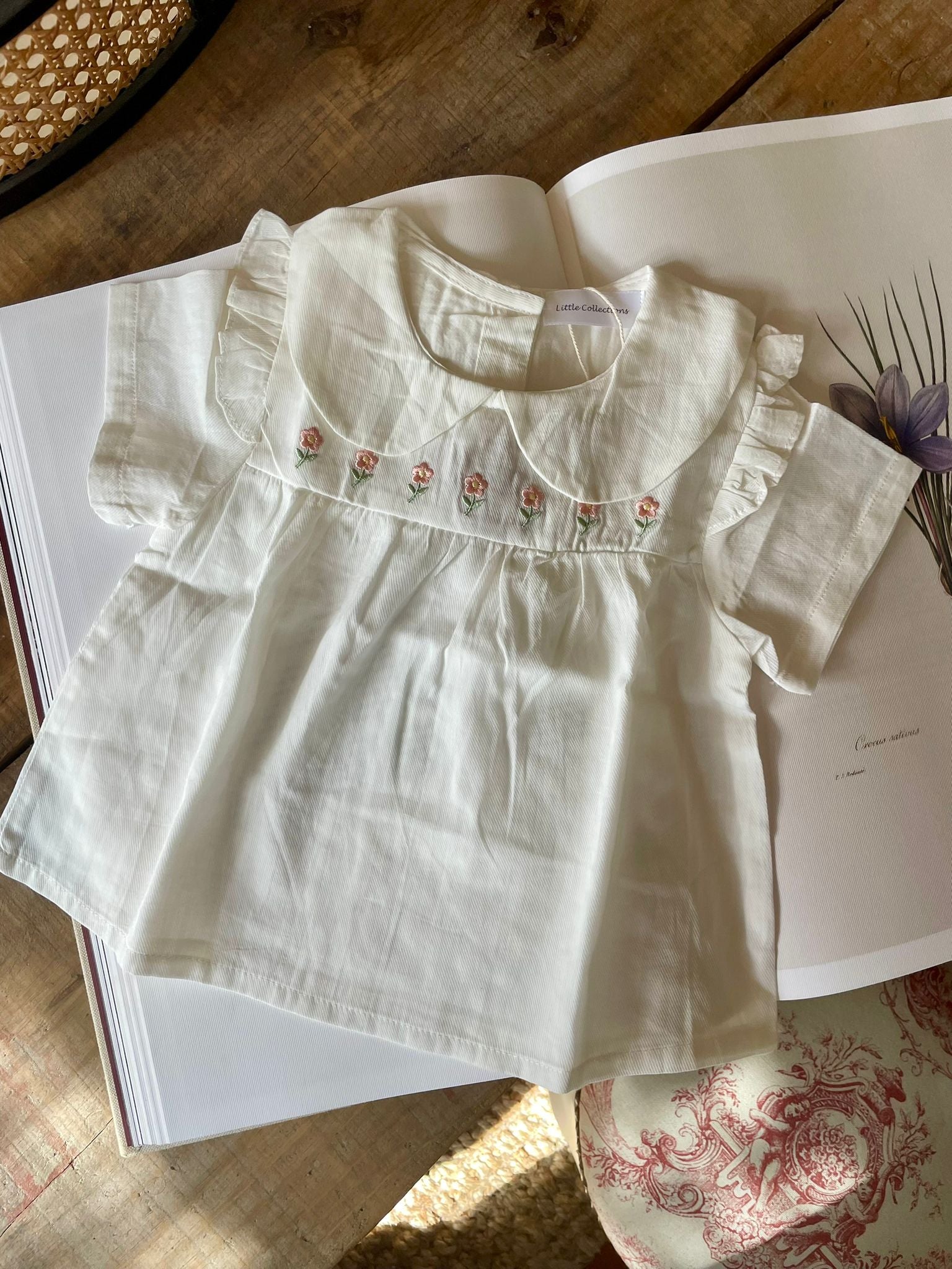 Blusa Florcita Blanca