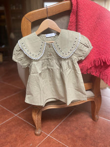 Camisa Sweet Flower Green