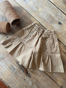 Pollera Short Granada Chocolate