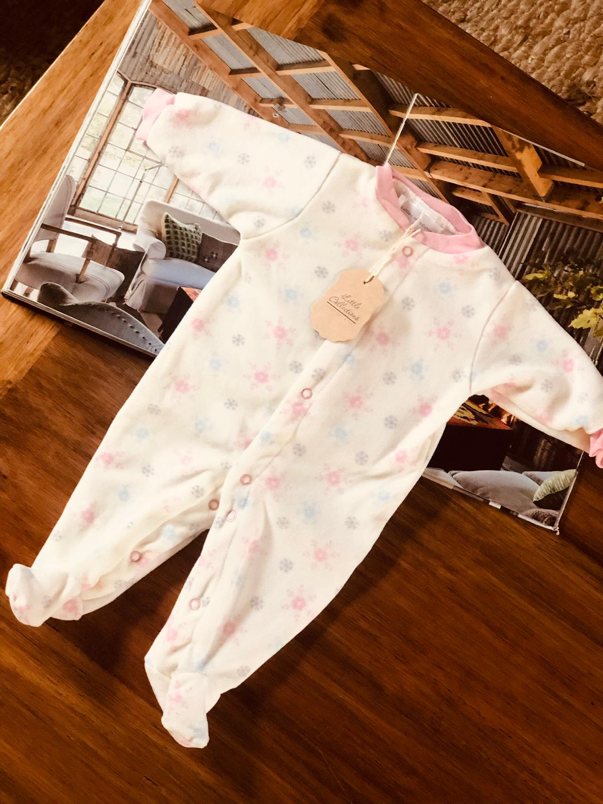 Pijama Polar Copo de Nieve