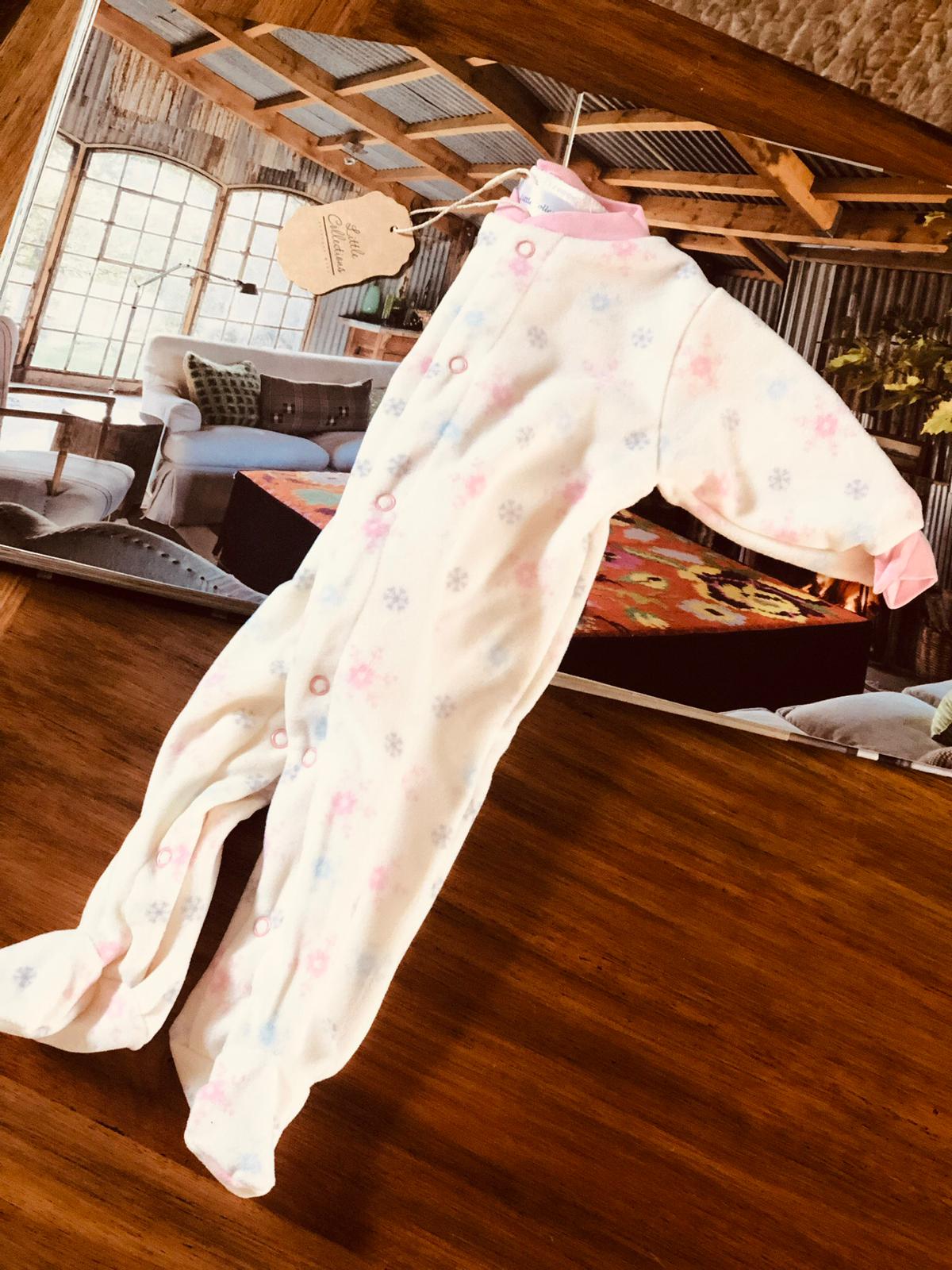 Pijama Polar Copo de Nieve