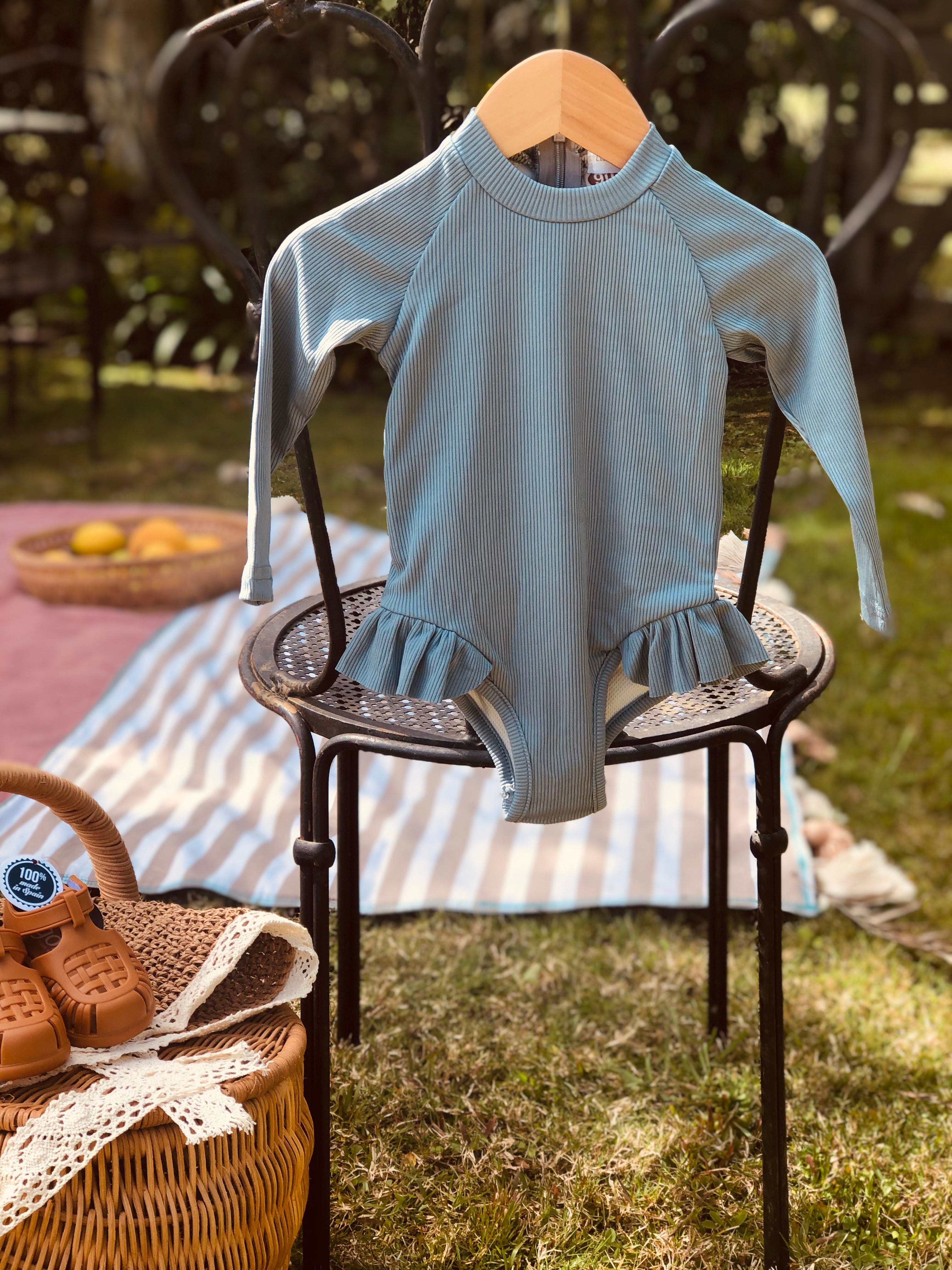 Traje de baño con mangas Acqua