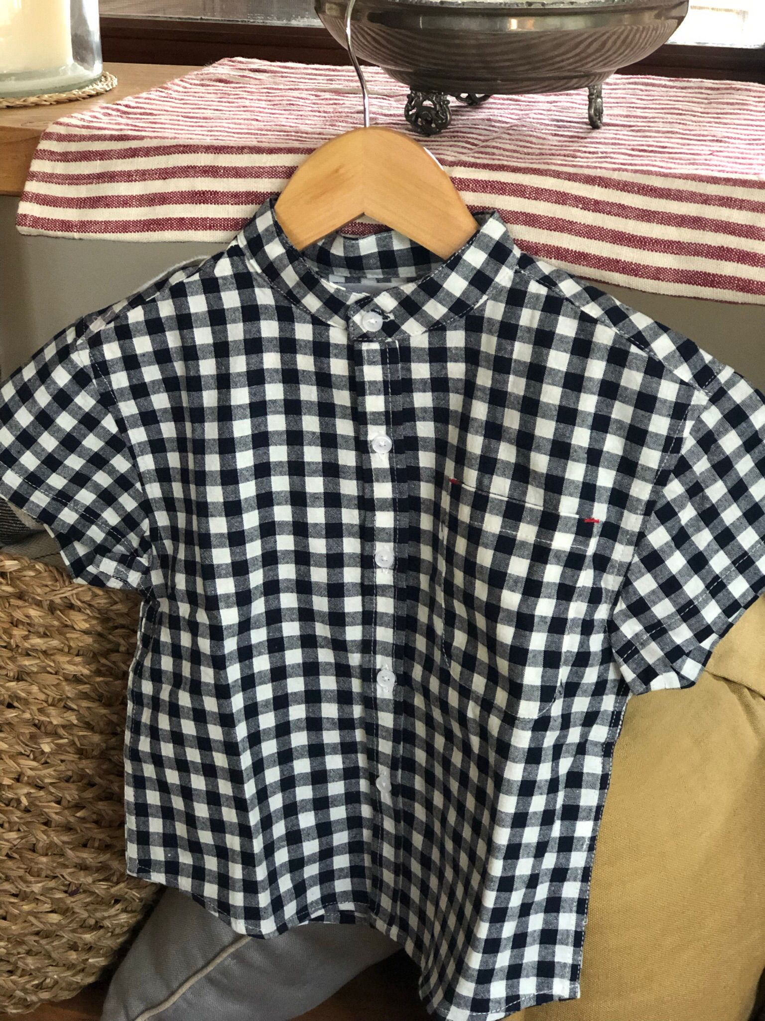 Camisa Vichy Marina