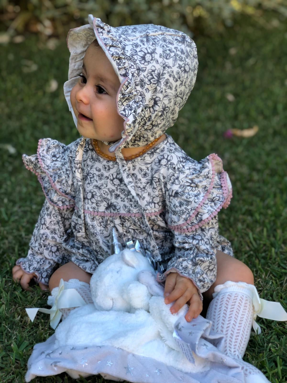 Entero en volado y capota morado