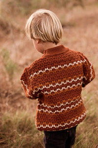 Sweater Praga Ladrillo