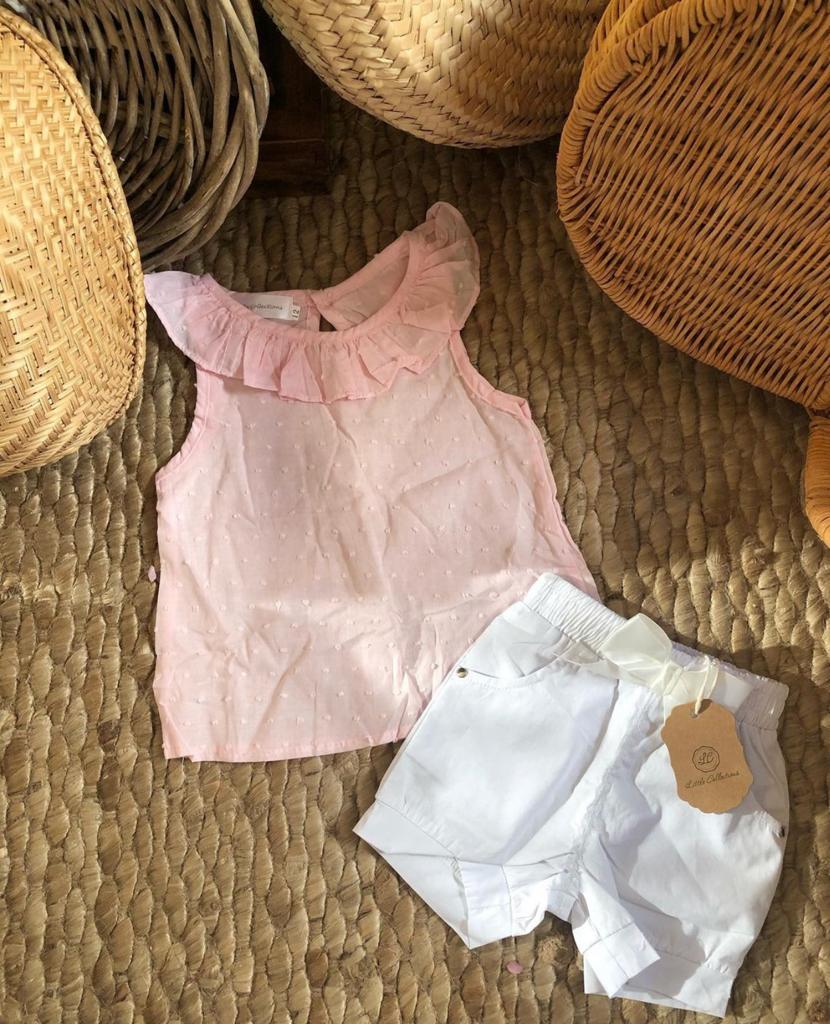 Blusa Rosa en Plumetie