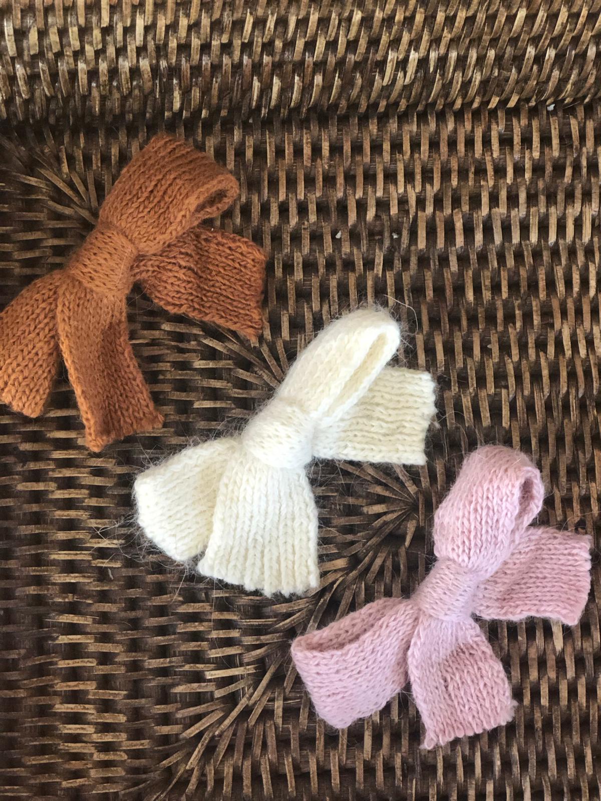 Moñas Tejidas
