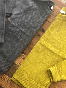 Sweater green life Gris